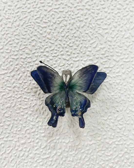 Green legend three-dimensional butterfly light luxury custom